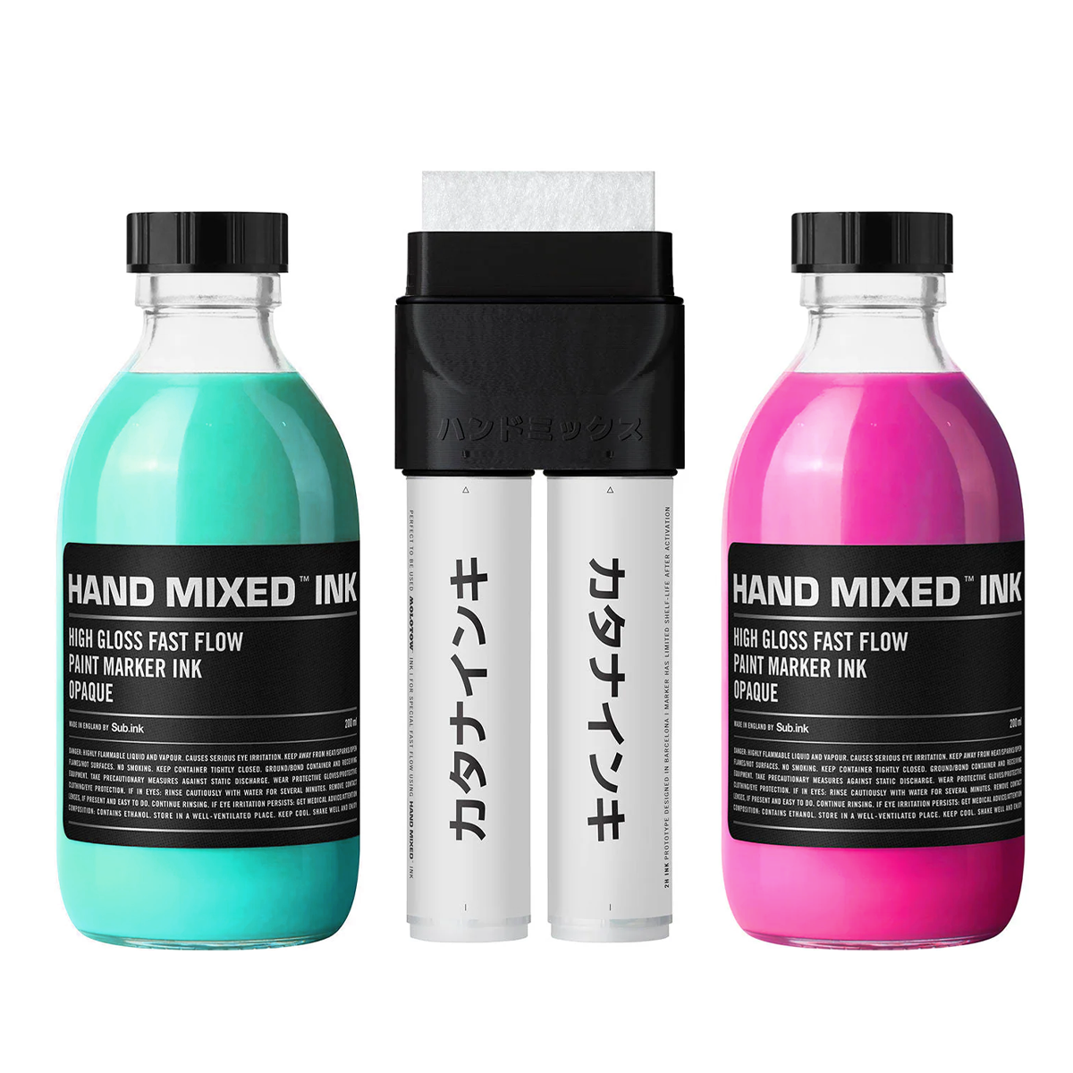 Hand Mixed™ Bundle MIAMI - Marqueur double et recharges