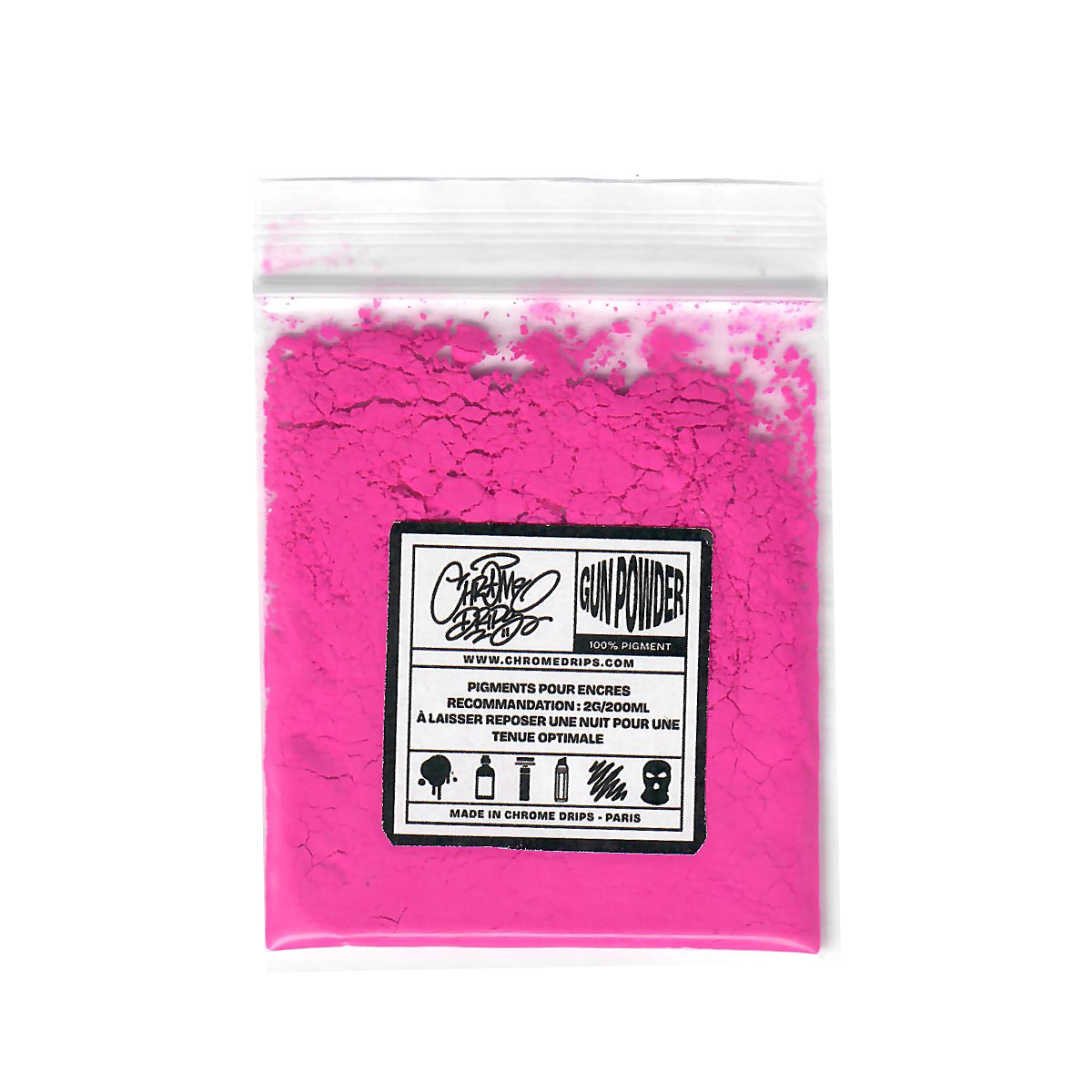 GunPowder - Pigment pour encre Pistol Pink