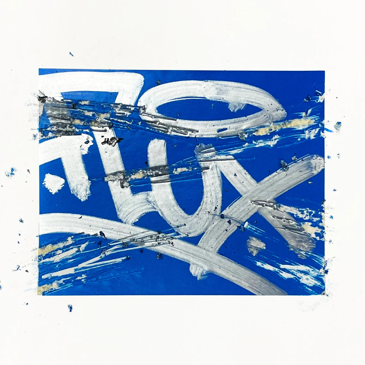 Stickers Eggshell X50 - Bleu