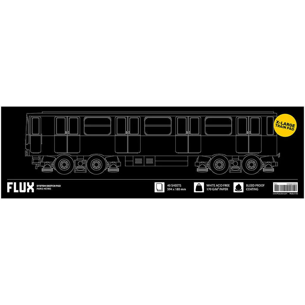 couverture dessin technique rame de métro paris graffiti