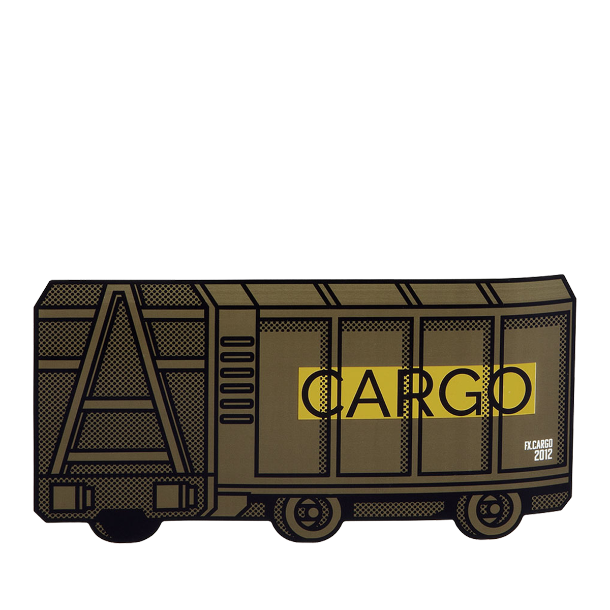 Train Sticker Freight Cargo x50