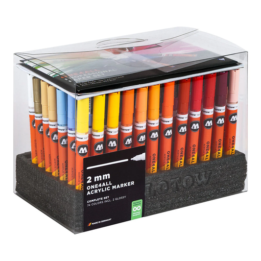 ONE4ALL 127HS 2mm Marker complete set - 74 marqueurs