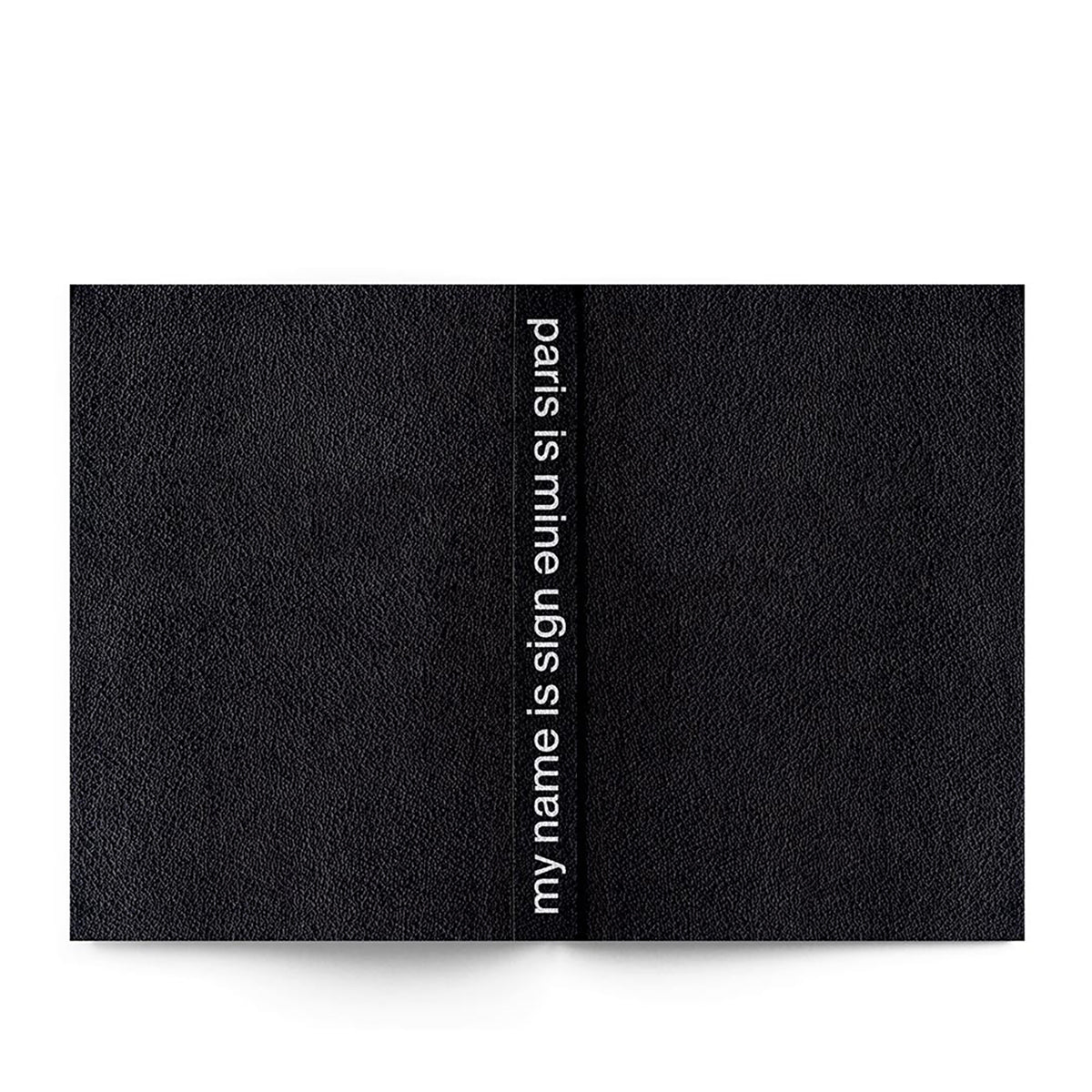Livre My Name Is Sign - Paris Is Mine