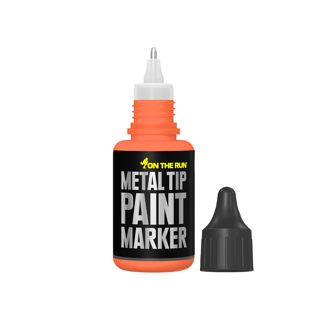 OTR.8001 Metal Tip Paint Marker - Neon Apricot