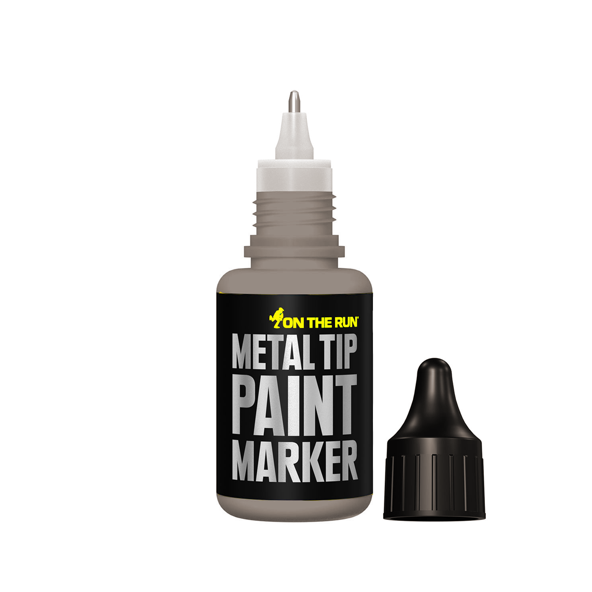 OTR.8001 Metal Tip Paint Marker - Stainless Dirty Chrome