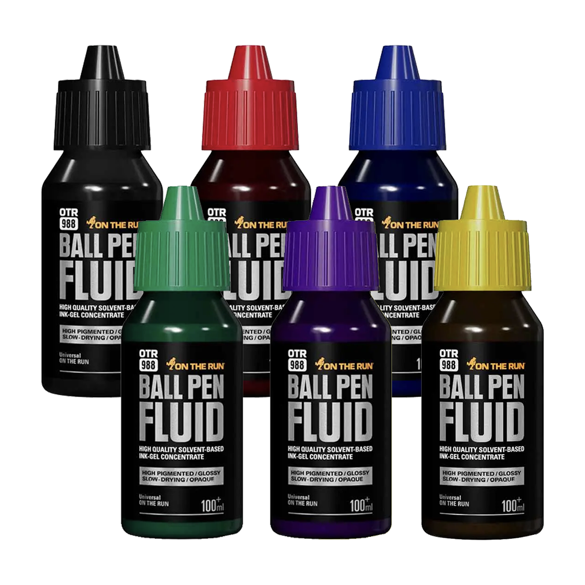 OTR.988 Ball Pen Fluid 100ml - Pack x6