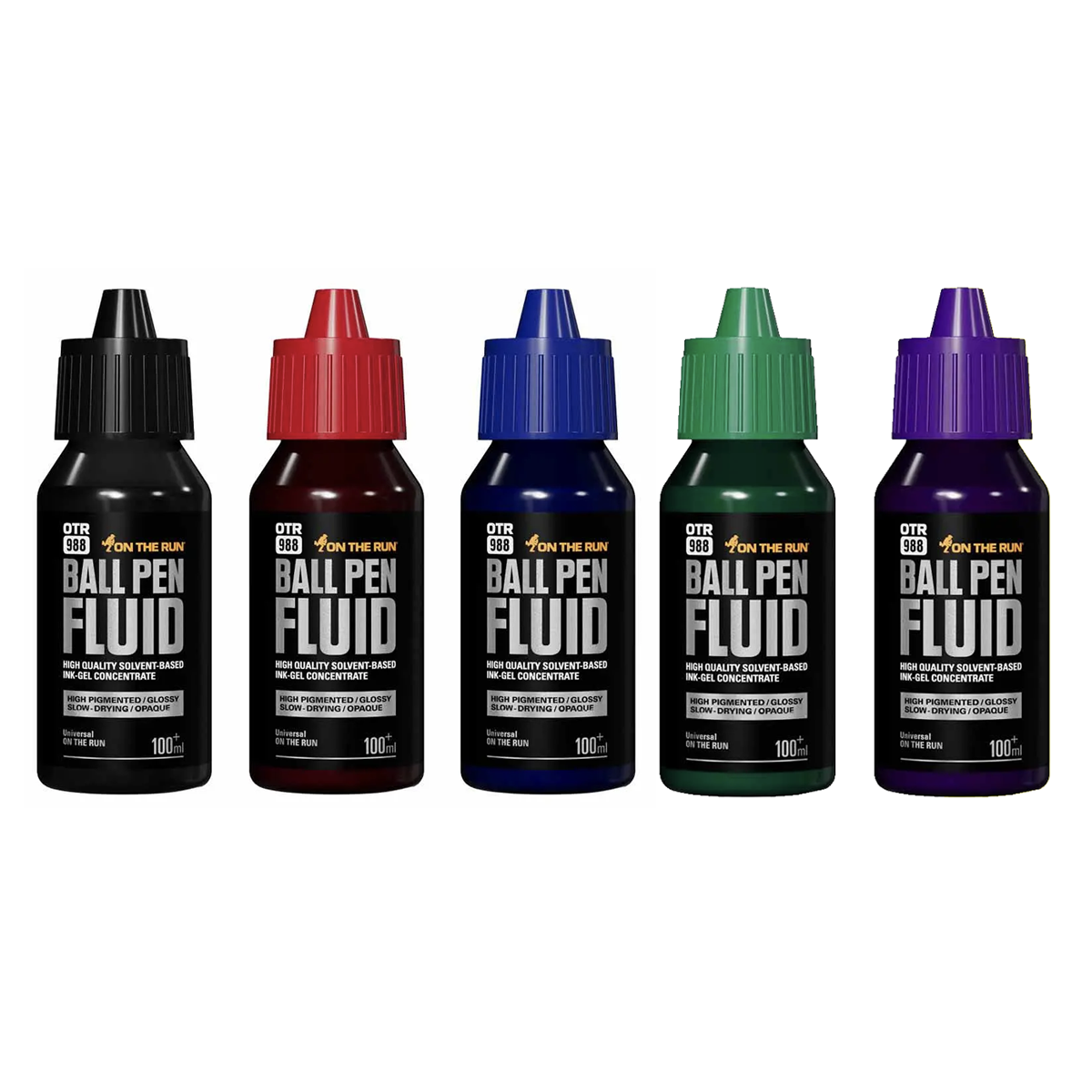 OTR.988 Ball Pen Fluid 100ml - Pack x5