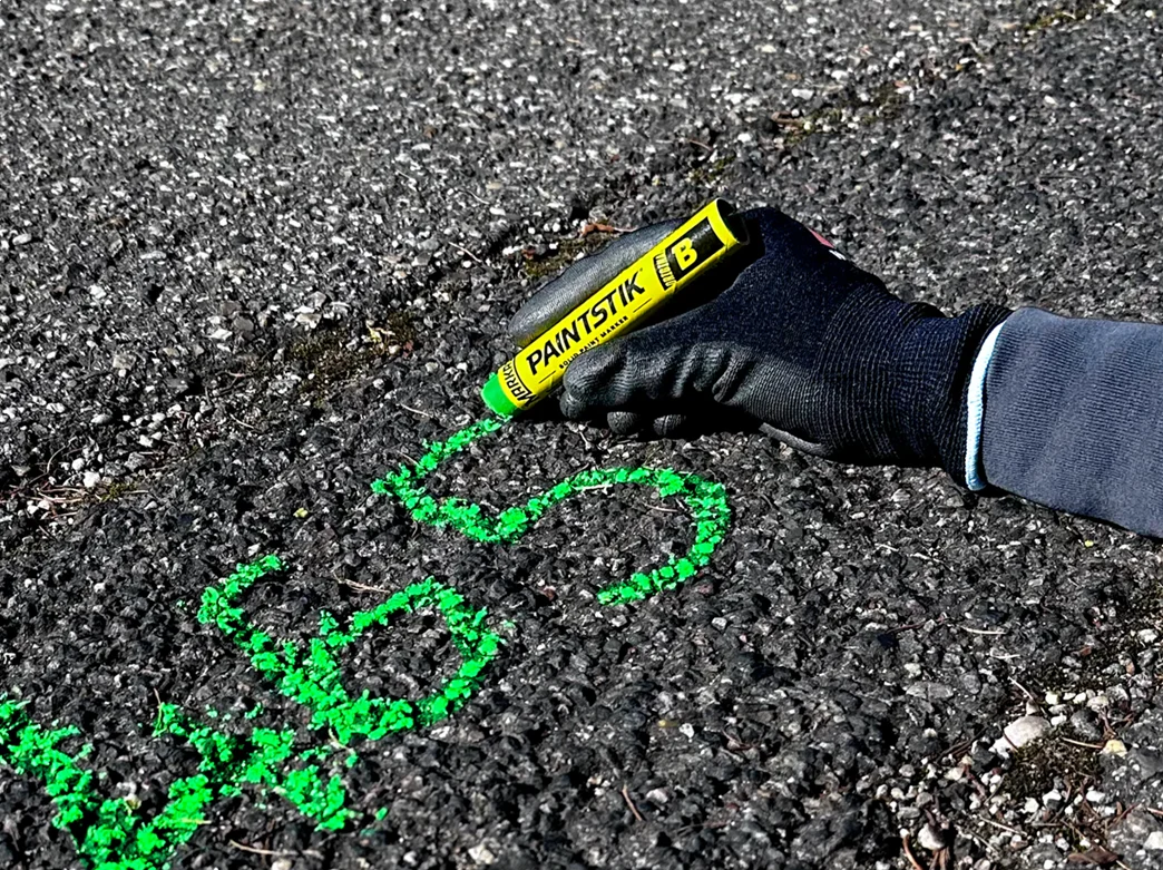 Markal Paintstik B - Vert Fluo