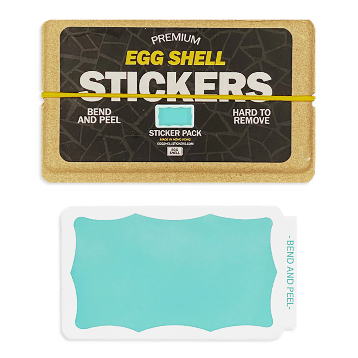 Pack de 80 stickers eggshell coloris Teal