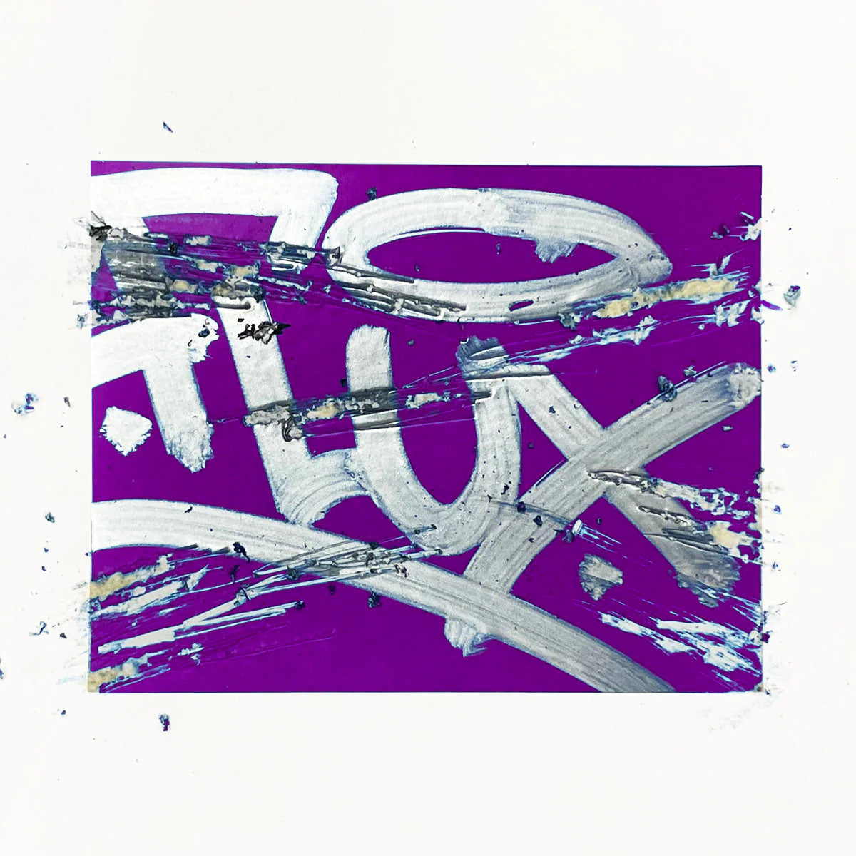 Stickers Eggshell X50 - Violet
