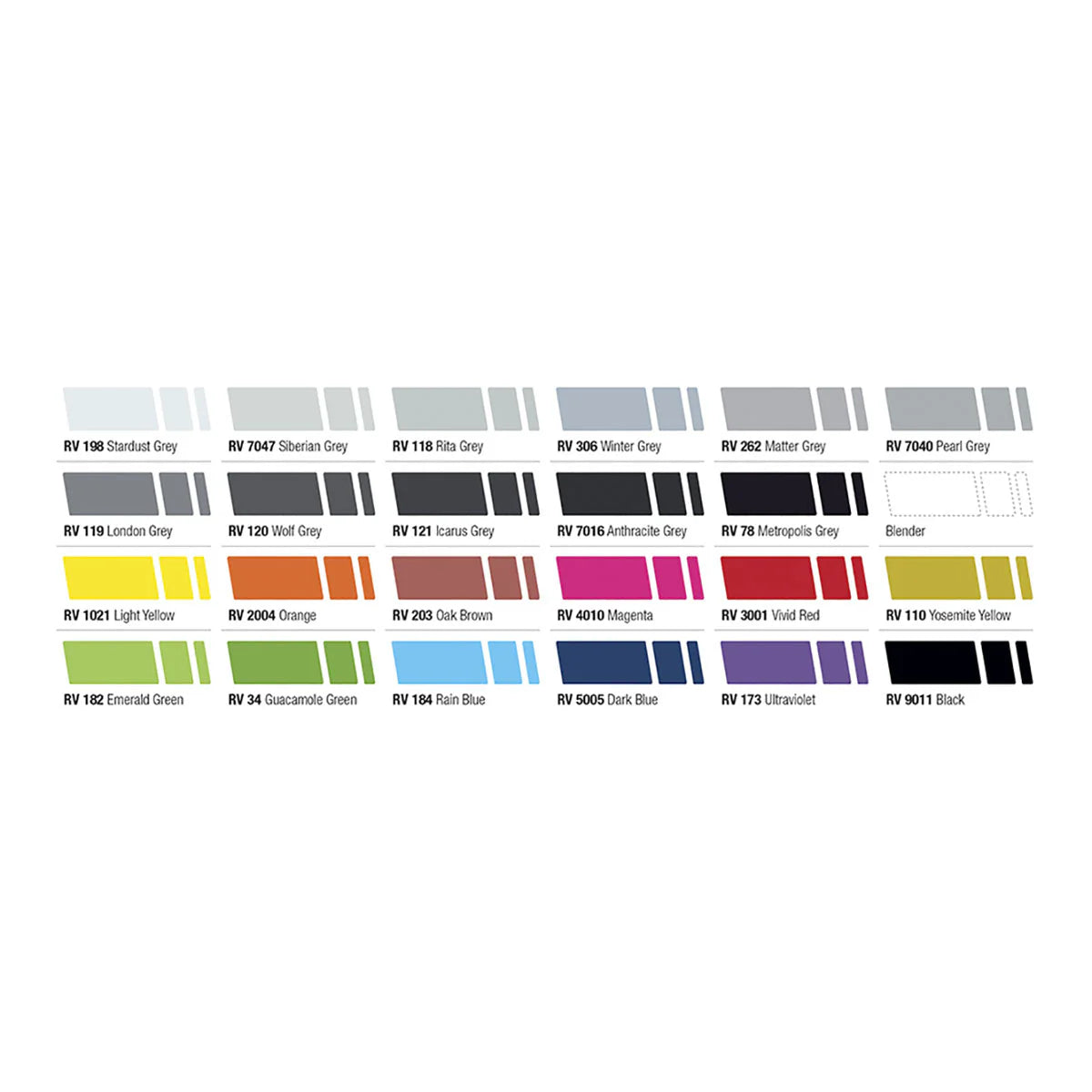 MTN 94 Marqueurs Graphiques Grey Shades + Basic Colors x24