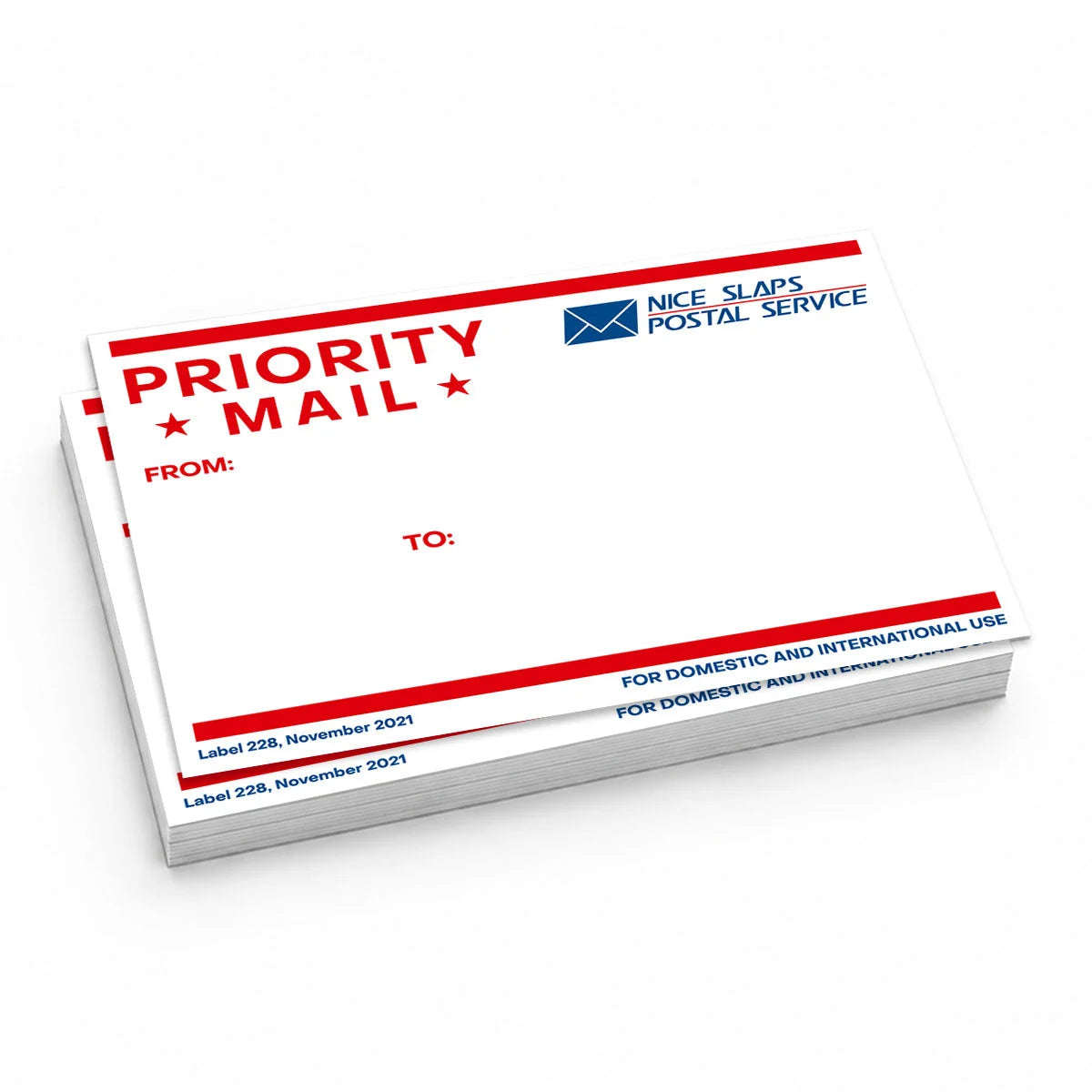 Stickers Label 228 Inspired XL x50