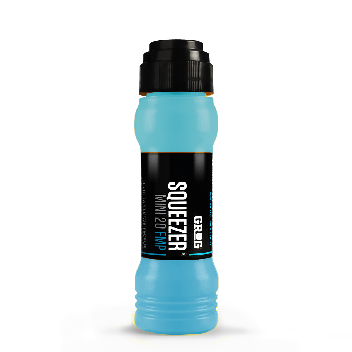 Marqueur graffiti coulure Grog Squeezer 20mm FMP couleur Iceberg Blue