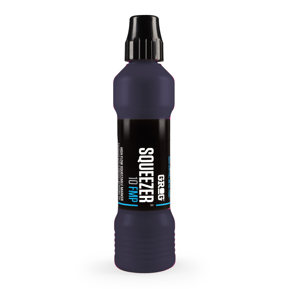 Marqueur graffiti coulure Grog Squeezer 10mm FMP couleur Death Black