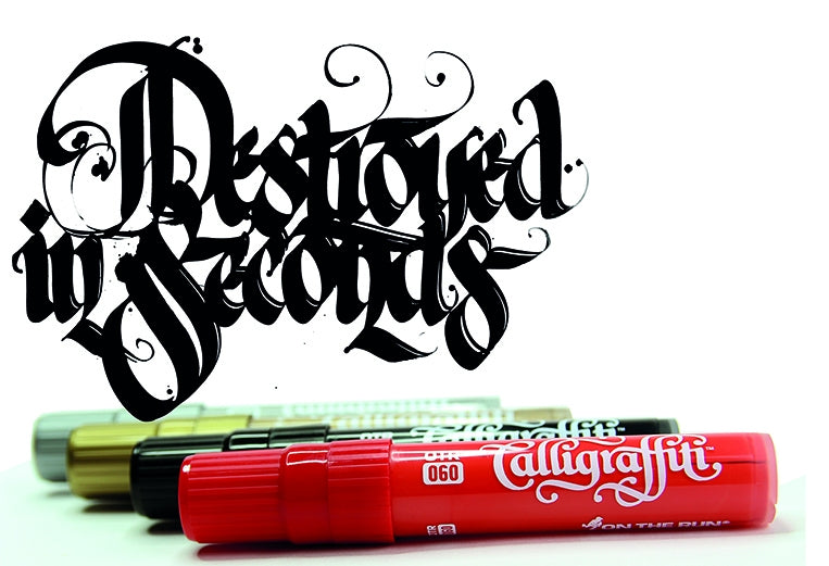 OTR.060-C Calligraffiti Paint Marker - White