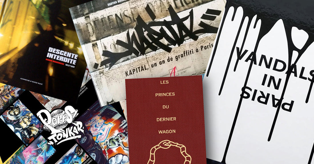 5 livres du graffiti français incontournables à mettre dans sa bibliothèque