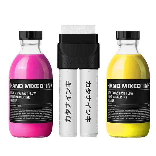 Hand Mixed™ Bundle RRRIOT - Marqueur double et recharges