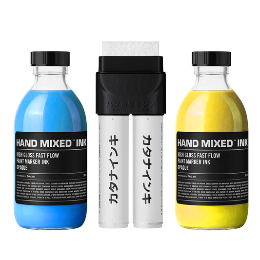 Hand Mixed™ Bundle LAND - Marqueur double et recharges