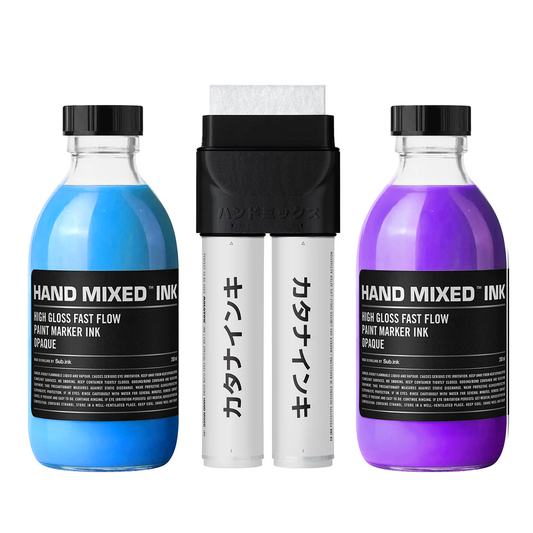 Hand Mixed™ Bundle HEROES - Marqueur double et recharges