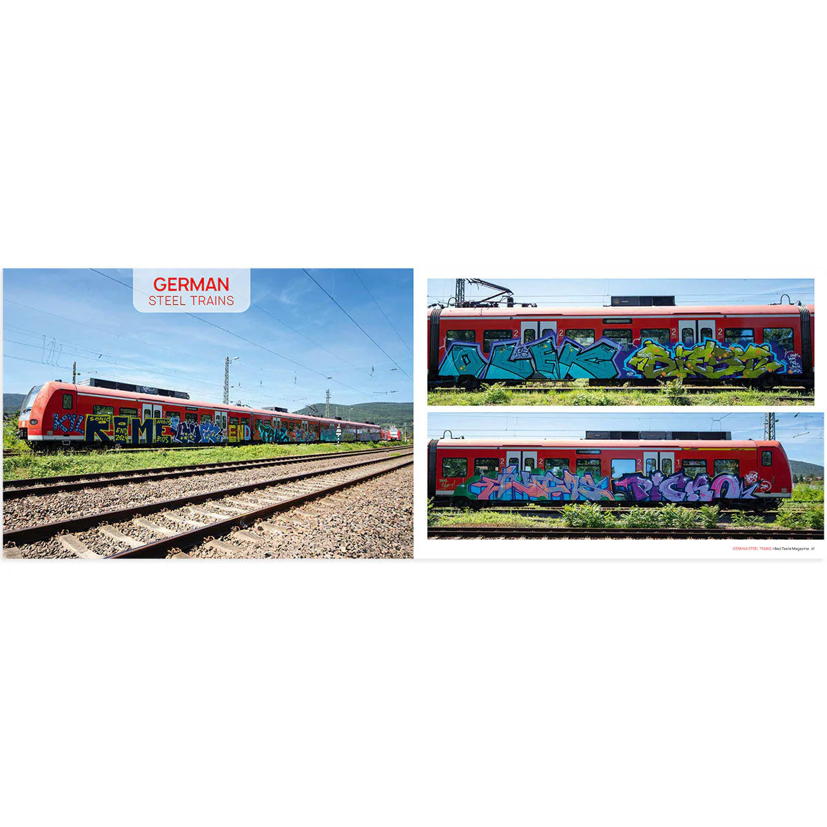 Graffiti Steel Train Allemagne Page Magazine
