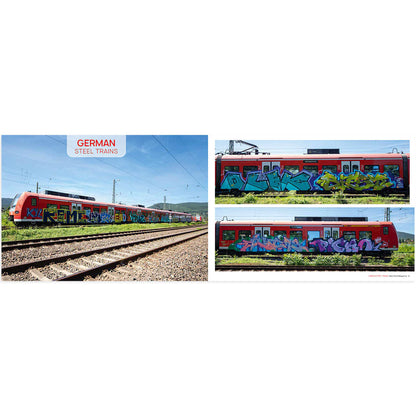 Graffiti Steel Train Allemagne Page Magazine