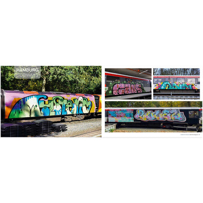 Graffiti sur trains Allemagne 