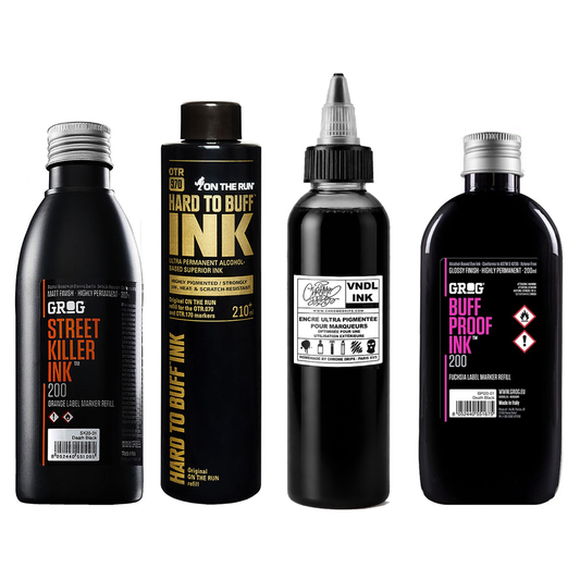 All Black Bundle - Pack de 4 encres noires