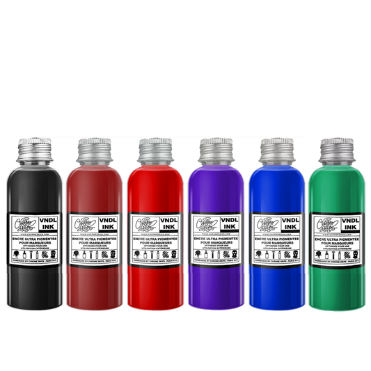 VNDL Ink® Tryout Bundle - 6x100ml