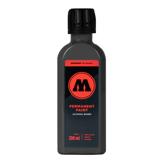 Permanent Paint 200ml - Signal Black