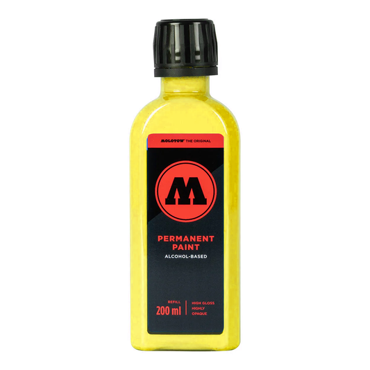 Permanent Paint 200ml - Zinc Yellow