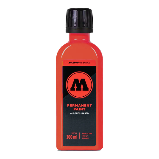 Permanent Paint 200ml - Traffic Red