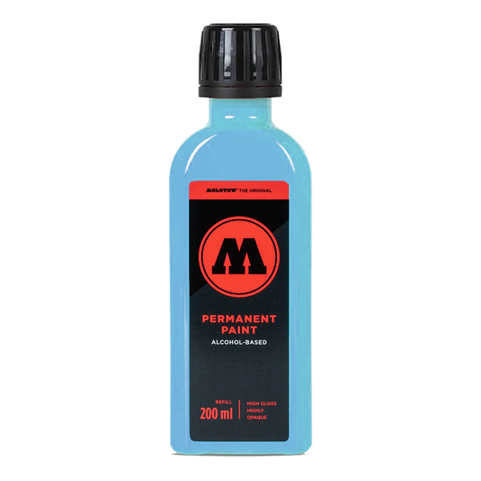 Permanent Paint 200ml - Shock Blue Middle