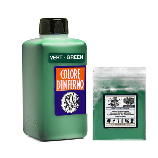 Pack Colore d'Inferno + Gunpowder Em City Green
