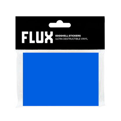 Stickers Eggshell x50 ultra destructibles  bleus pour graffiti