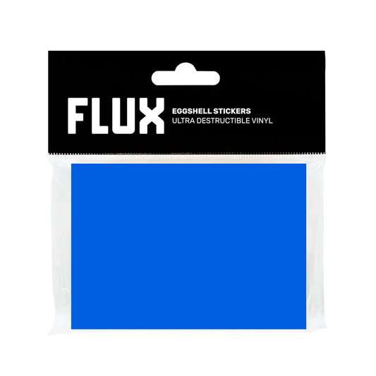 Stickers Eggshell x50 ultra destructibles  bleus pour graffiti