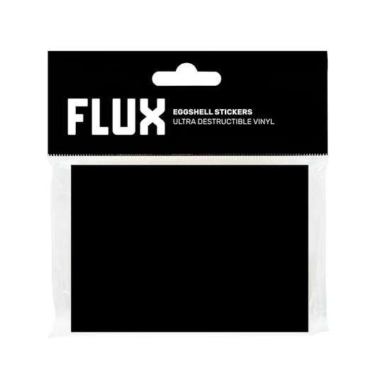Stickers Eggshell x50 ultra destructibles noirs pour graffiti