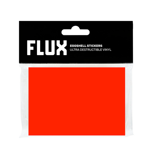 Stickers Eggshell x50 ultra destructibles rouges pour graffiti