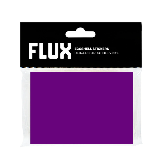 Stickers Eggshell x50 ultra destructibles violets pour graffiti