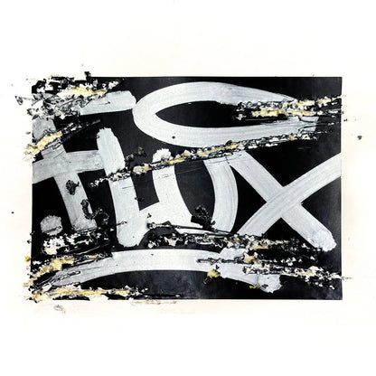 Stickers Eggshell X50 - Noir