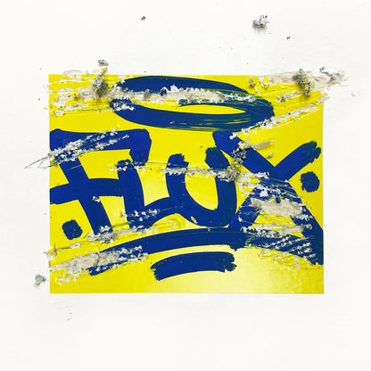 Stickers Eggshell X50 - Jaune