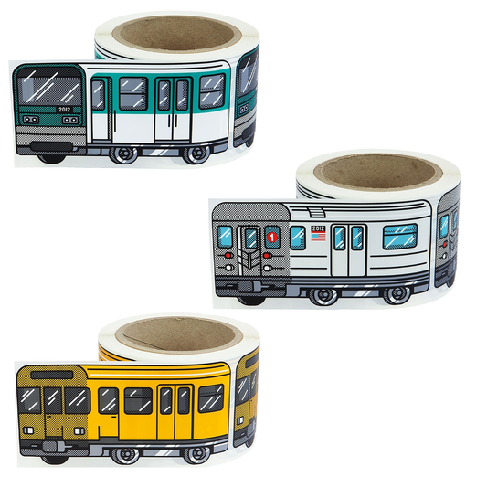 Stickers Metro Paris-Berlin-New York x600