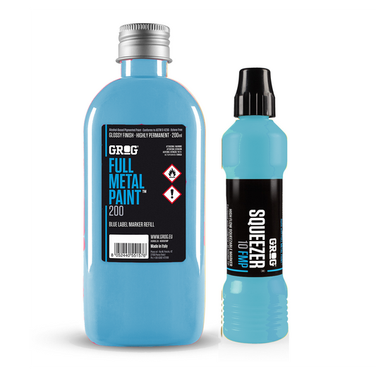 Iceberg Blue Full Metal Paint Bundle