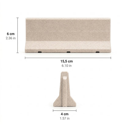 Mini-Muret New Jersey 3D – Support à Customiser