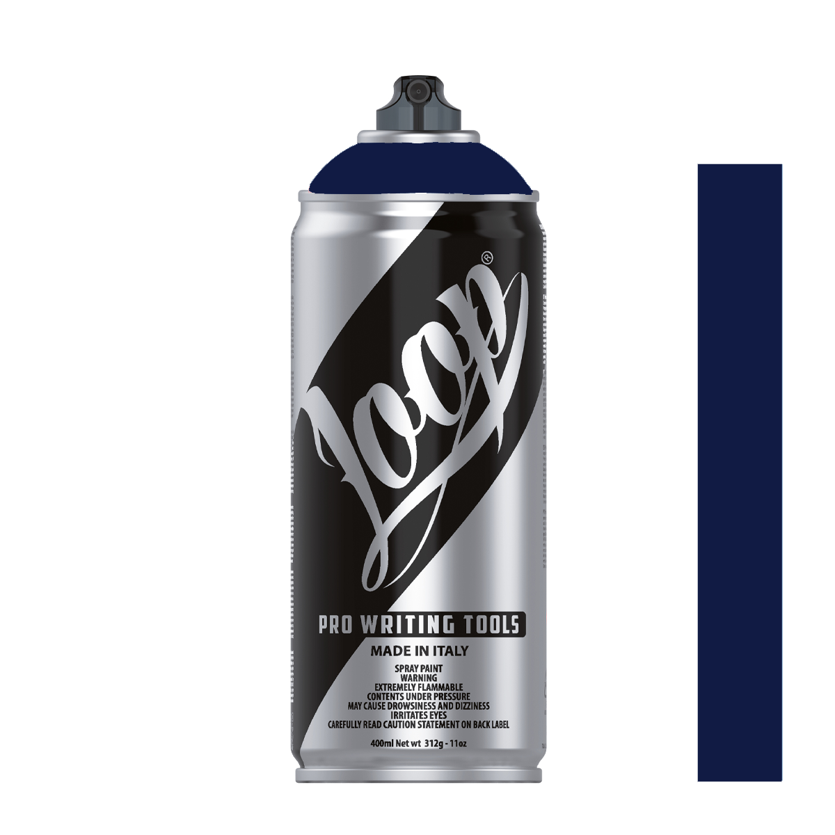 Bombe de peinture graffiti Loop Colors 400ml couleur Brest bleu foncé