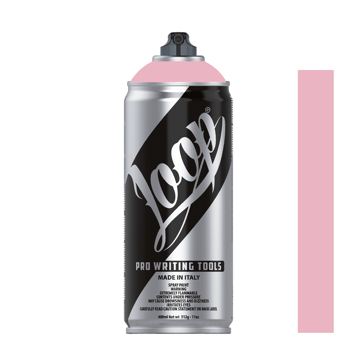 Bombe de peinture graffiti Loop Colors 400ml couleur Faro (rose clair)