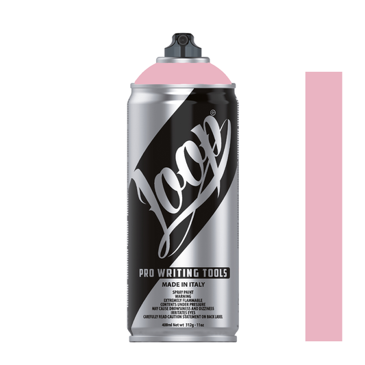 Bombe de peinture graffiti Loop Colors 400ml couleur Faro (rose clair)