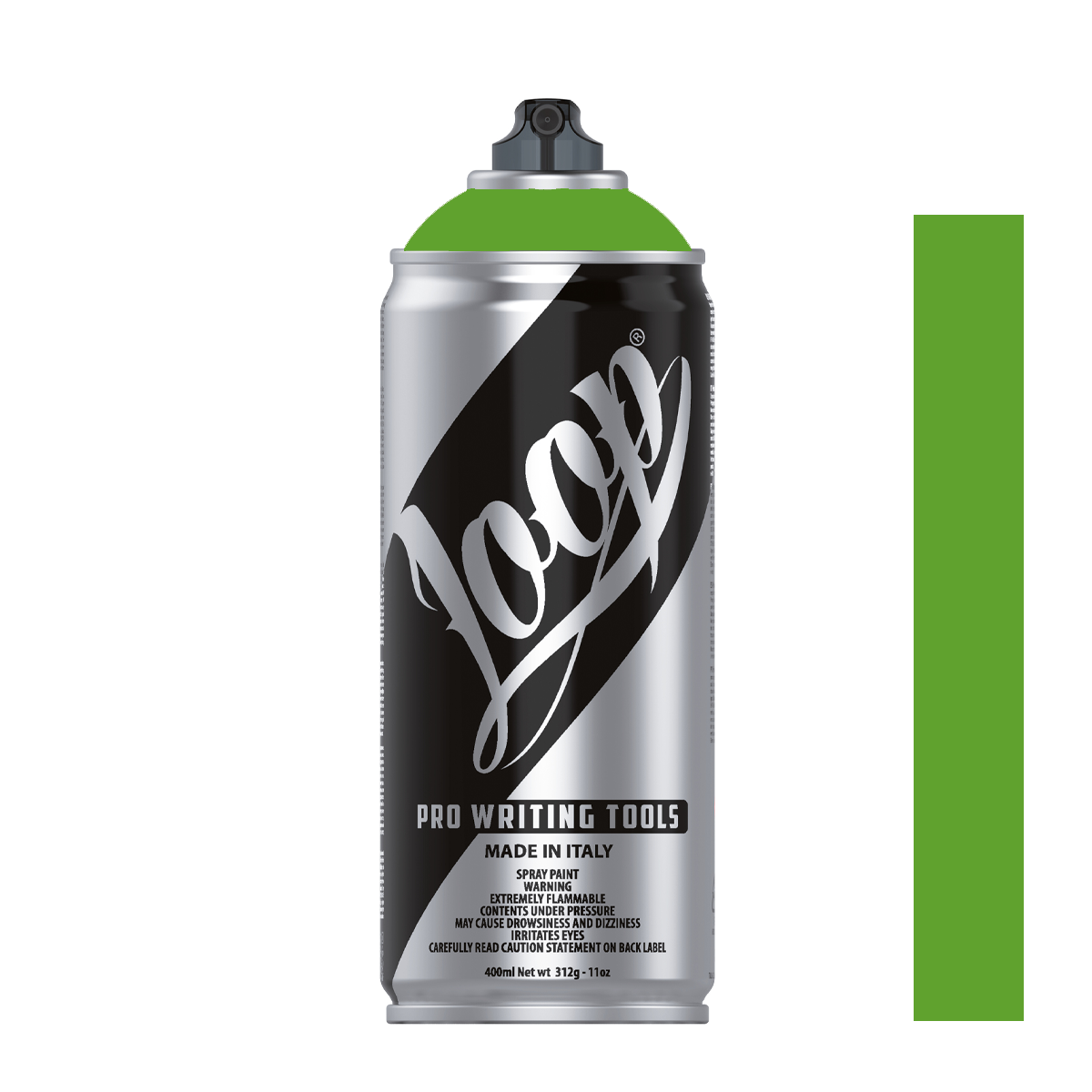 Bombe de peinture graffiti Loop Colors 400ml couleur Firenze (vert nature)