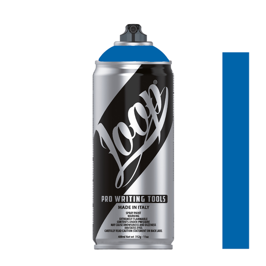 Bombe de peinture graffiti Loop Colors 400ml couleur Lille (bleu)