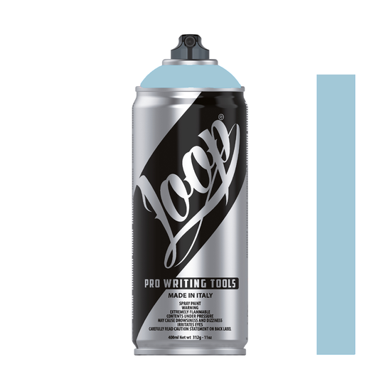 Bombe de peinture graffiti Loop Colors 400ml couleur Nancy (bleu clair)