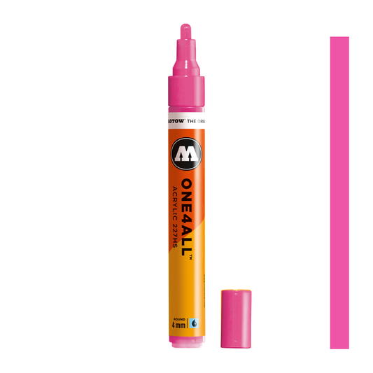 Marqueur ONE4ALL 227HS 4mm - Neon Pink